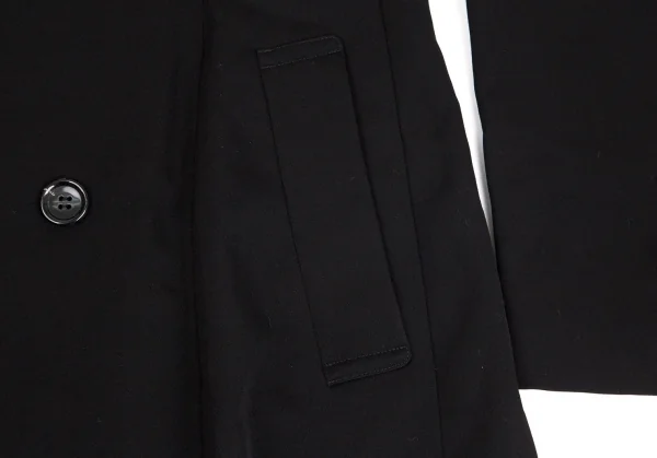 COMME des GARCONS Wool Double Box Pleats Coat K-104064_011