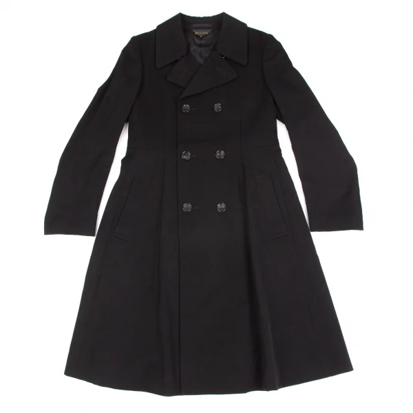 COMME des GARCONS Wool Double Box Pleats Coat K-104064_002