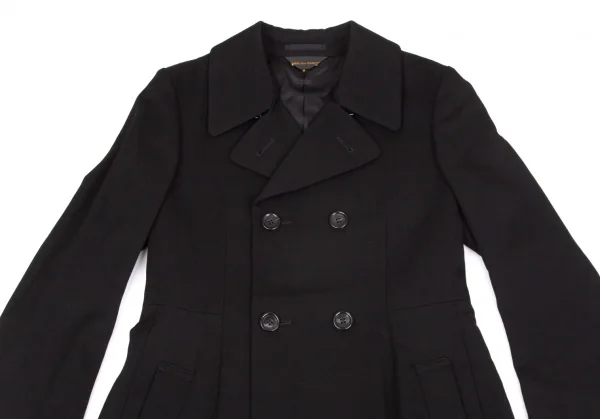 COMME des GARCONS Wool Double Box Pleats Coat K-104064_003