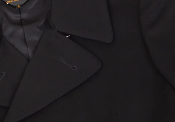 COMME des GARCONS Wool Double Box Pleats Coat K-104064_005