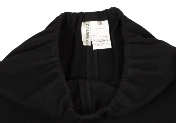 コムデギャルソンCOMME des GARCONSメルトンウールイージーパンツ 黒M K-104071_003