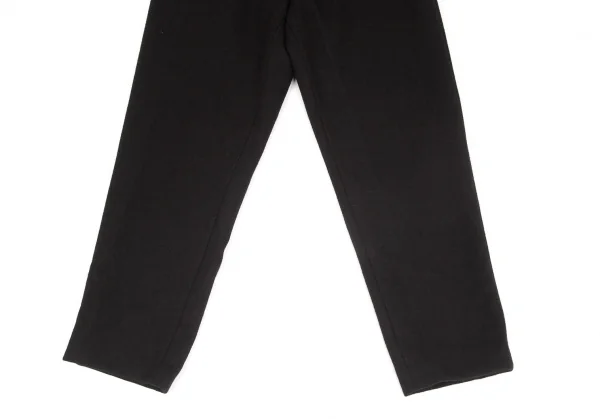 コムデギャルソンCOMME des GARCONSメルトンウールイージーパンツ 黒M K-104071_004