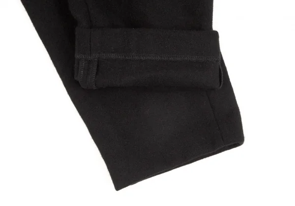 コムデギャルソンCOMME des GARCONSメルトンウールイージーパンツ 黒M K-104071_005