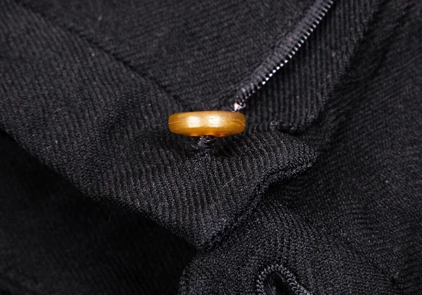 コムデギャルソンCOMME des GARCONSエステルグローブ編みプリーツスカート 黒M K-104076_007