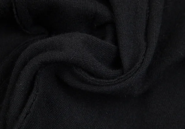 コムコム コムデギャルソンCOMME des GARCONSアンゴラ混インサイドアウトプリーツスカート 黒M K-104100_012