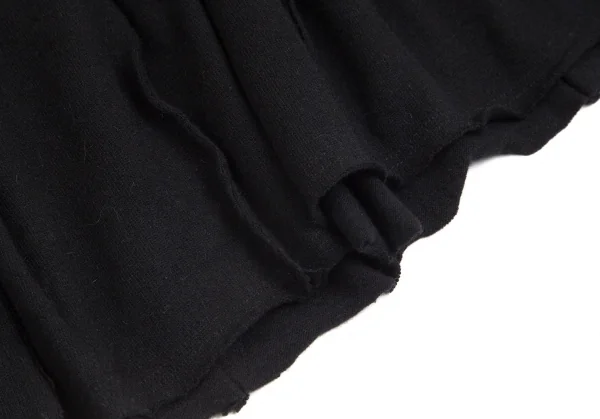コムコム コムデギャルソンCOMME des GARCONSアンゴラ混インサイドアウトプリーツスカート 黒M K-104100_006