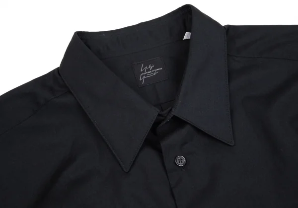 ヨウジヤマモト コスチュームドオムYohji Yamamoto COSTUME D' HOMME コットンブロードシャツ 黒4 K-104149_003
