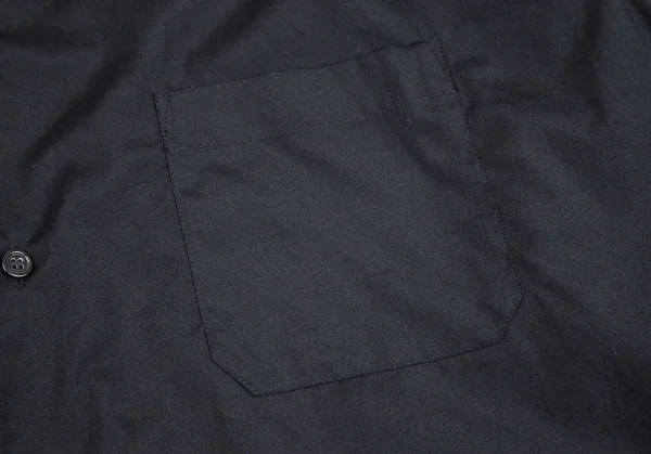 ヨウジヤマモト コスチュームドオムYohji Yamamoto COSTUME D' HOMME コットンブロードシャツ 黒4 K-104149_005