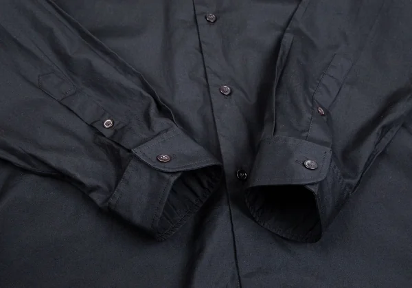 ヨウジヤマモト コスチュームドオムYohji Yamamoto COSTUME D' HOMME コットンブロードシャツ 黒4 K-104149_007