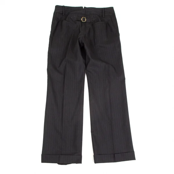 UNITED ARROWS Striped Wool Pants K-104163_007