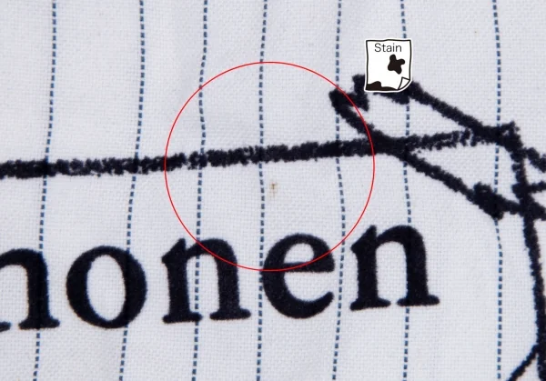 ミナペルホネンmina perhonen ビジュー装飾バードロゴフロッキープリントストライプトートバッグ 白 K-104171_005