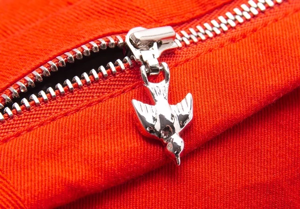 ミナペルホネンmina perhonen 蝶ワンポイント刺繍ショルダーバッグ 赤 K-104173_010