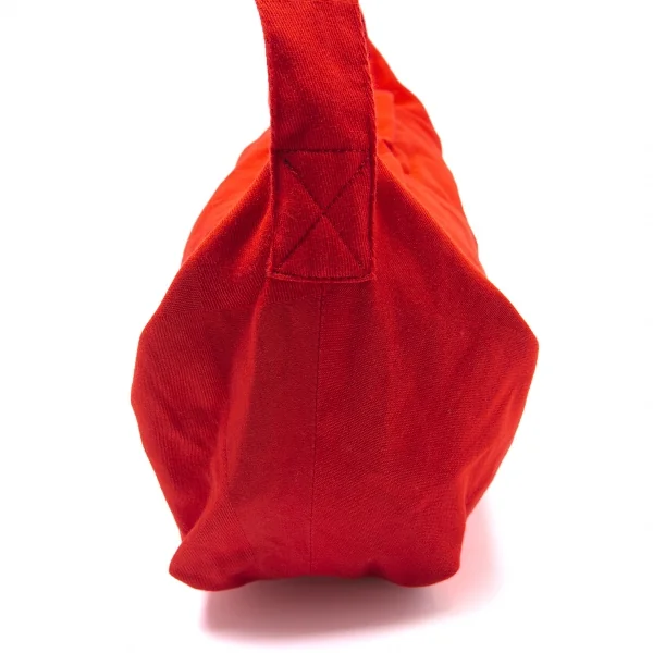 ミナペルホネンmina perhonen 蝶ワンポイント刺繍ショルダーバッグ 赤 K-104173_003