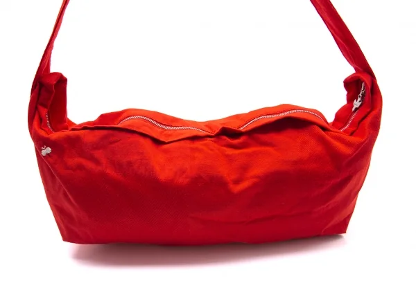 ミナペルホネンmina perhonen 蝶ワンポイント刺繍ショルダーバッグ 赤 K-104173_004