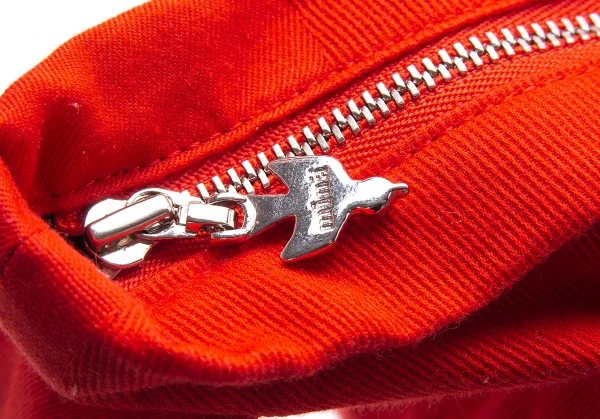 ミナペルホネンmina perhonen 蝶ワンポイント刺繍ショルダーバッグ 赤 K-104173_009