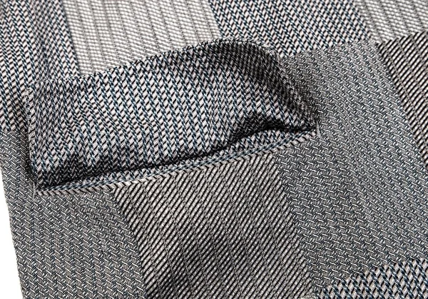 コムデギャルソン オムCOMME des GARCONS HOMME コットンフロントパッチワークジャケット グレーM K-104178_012