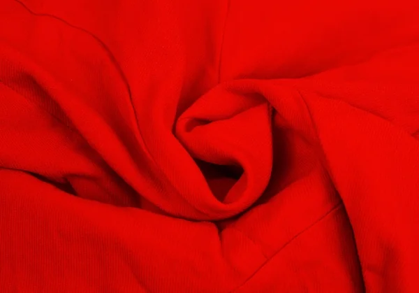 ローブドシャンブル コムデギャルソンrobe de chambre COMME des GARCONS ポリ縮絨裾ラウンドカットデザインモーニングジャケット 赤L K-104193_017