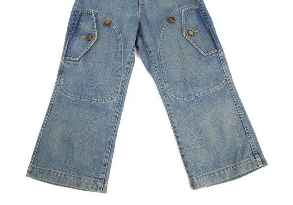 ジュンヤワタナベ コムデギャルソンJUNYA WATANABE COMME des GARCONS ダブルブレストコートデザインデニムパンツ インディゴS K-104201_008