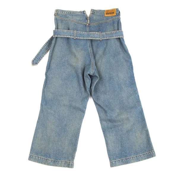 ジュンヤワタナベ コムデギャルソンJUNYA WATANABE COMME des GARCONS ダブルブレストコートデザインデニムパンツ インディゴS K-104201_011