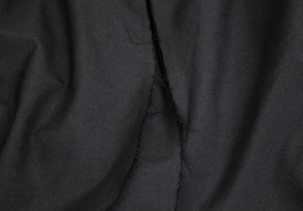 コムデギャルソンCOMME des GARCONS ウールカットオフデザインワイドスカート 黒M位 K-104207_006