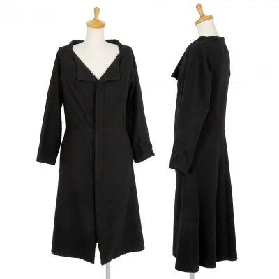 Yohji Yamamoto FEMME Wool Cashmere Coat