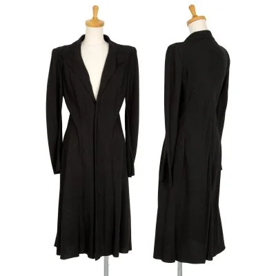 ヨウジヤマモト ファムYohji Yamamoto FEMME テンセルキュプラ1Bロングジャケット