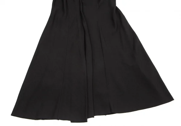 ヨウジヤマモト ファムYohji Yamamoto FEMME テンセルキュプラ1Bロングジャケット 黒2 K-104242_007