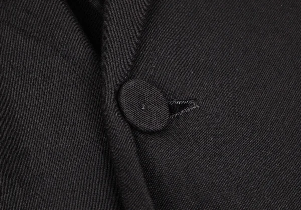 ヨウジヤマモト ファムYohji Yamamoto FEMME テンセルキュプラ1Bロングジャケット 黒2 K-104242_008