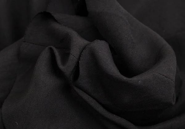 ヨウジヤマモト ファムYohji Yamamoto FEMME テンセルキュプラ1Bロングジャケット 黒2 K-104242_011