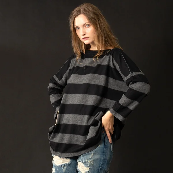 JUNYA WATANABE COMME des GARCONS STriped Knit T Shirt K-104256_013