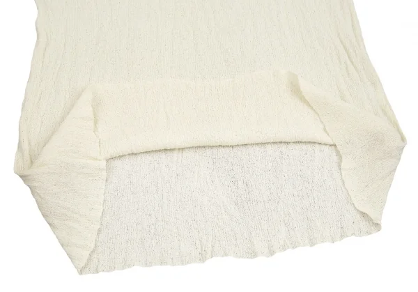 イッセイミヤケペルマネンテISSEY MIYAKE PERMANENTE クレープニットTシャツ ベージュ2 K-104262_007