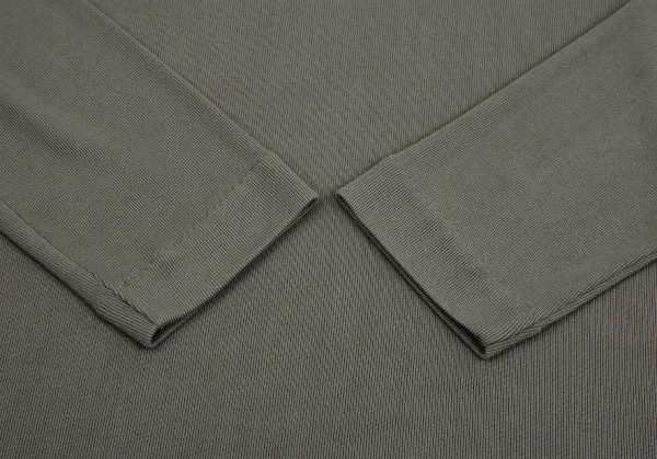 イッセイミヤケペルマネンテISSEY MIYAKEPERMANENTE ストレッチリブハイネックカットソー グレーM K-104264_006