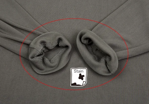 イッセイミヤケペルマネンテISSEY MIYAKEPERMANENTE ストレッチリブハイネックカットソー グレーM K-104264_007