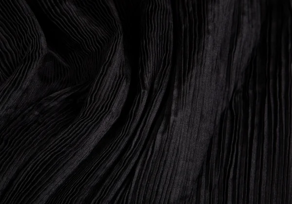 イッセイミヤケISSEY MIYAKE ミヤケデザインスタジオ MIYAKE DESIGN STUDIO プリーツノースリーブロングベスト 黒F K-104270_014