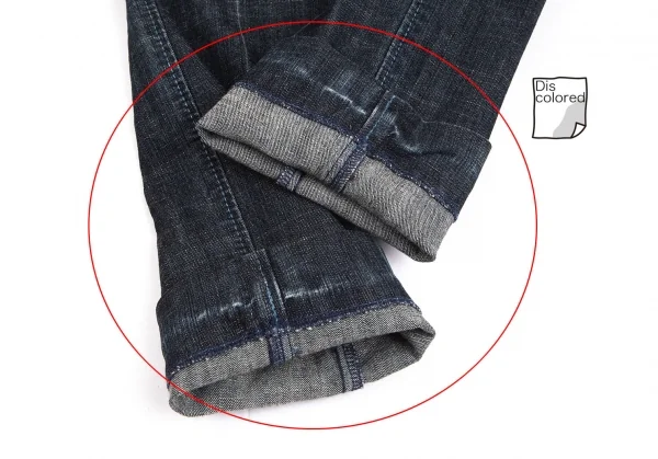 マリテフランソワジルボーMARITHE + FRANCOIS GIRBAUD ヒップロゴ刺繍スリムデニムパンツ インディゴM K-104274_013