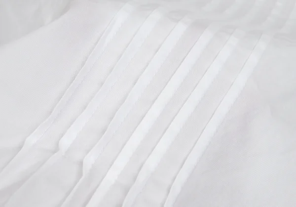ローブドシャンブル コムデギャルソンrobe de chambre COMME des GARCONS フリルタックノースリーブブラウス 白S K-104276_014