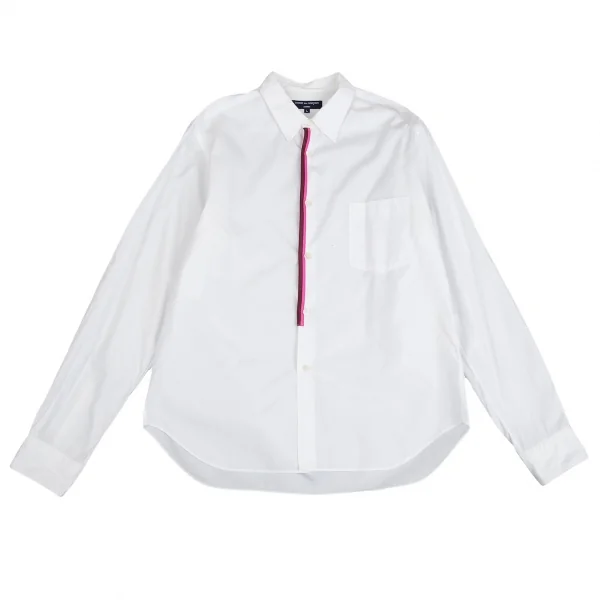 COMME des GARCONS HOMME Taping Long Sleeve Shirt White L K-104283_001