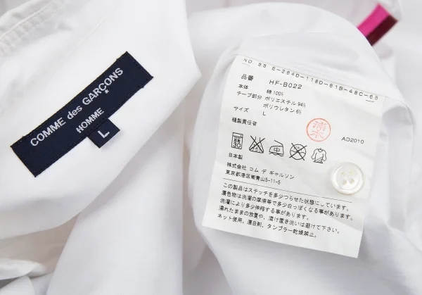 COMME des GARCONS HOMME Taping Long Sleeve Shirt K-104283_017