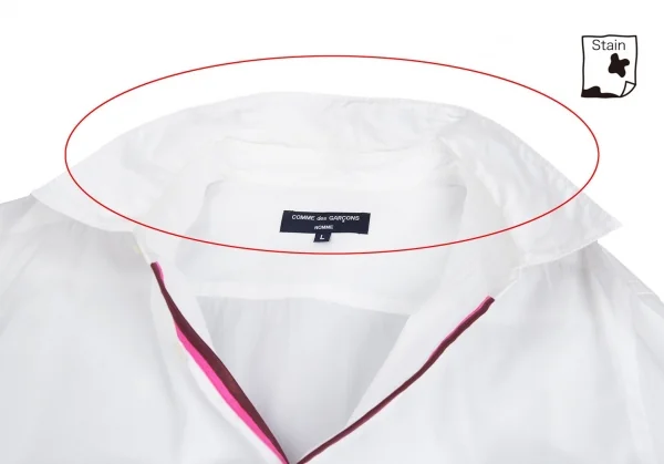 COMME des GARCONS HOMME Taping Long Sleeve Shirt K-104283_003