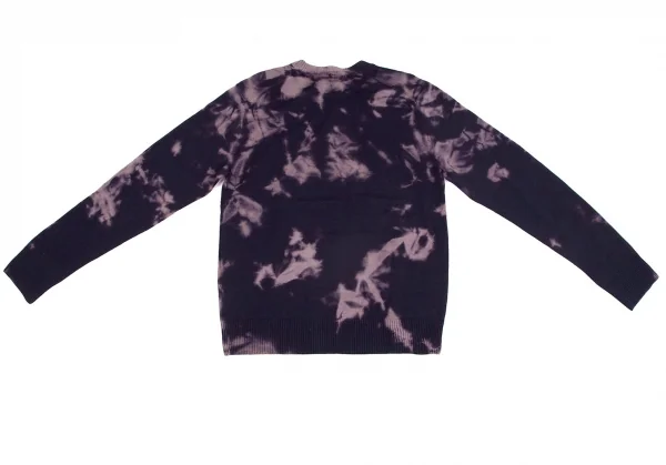 コムデギャルソン オムCOMME des GARCONS HOMME ウールむら染めニットセーター 紺M K-104290_008