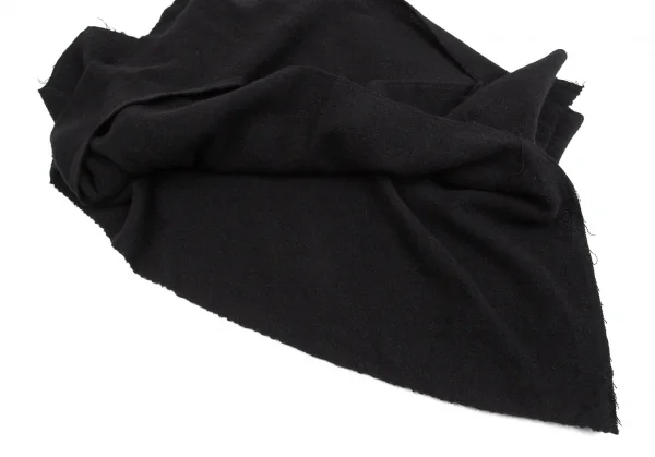 コムデギャルソンCOMME des GARCONS ウール縮絨カッティングドレープスカート 黒M位 K-104314_008