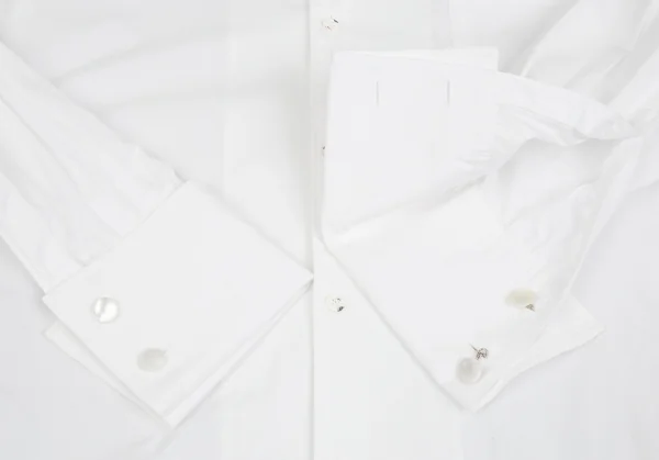 コムデギャルソンCOMME des GARCONSレースカラー切替シャツ 白M K-104360_010