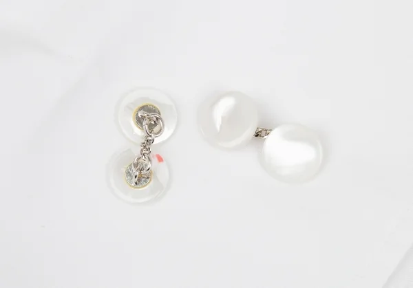 コムデギャルソンCOMME des GARCONSレースカラー切替シャツ 白M K-104360_012