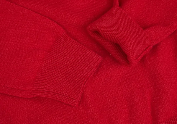 コムデギャルソンCOMME des GARCONS Vネックカシミヤセーター 赤S K-104373_006