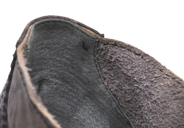 ジュンヤワタナベ コムデギャルソンJUNYA WATANABE COMME des GARCONS 染めストラップヒールシューズ チャコールL(24.5位) K-104391_014