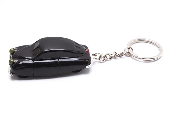 プレイサムPLAYSAM Saab 92001 ミニカーライトキーホルダー 黒 K-104394_002