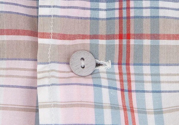 カールヘルムKarl Helmut フラップポケットオープンカラーチェックコットン半袖シャツ 白青他M位 K-104399_012