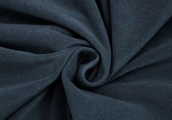 パパスPapas サイワンポイント刺繍フリースシャツ ブルーグレーL K-104401_013