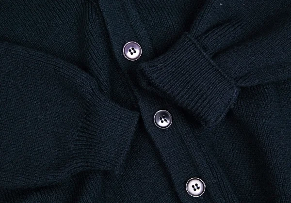 コムデギャルソン ガール×ロックエーベン オブ スコットランドCOMME des GARCONS GIRL×Lochaven Of cotland アクリルガールプリントカーディガン 紺S K-104410_006