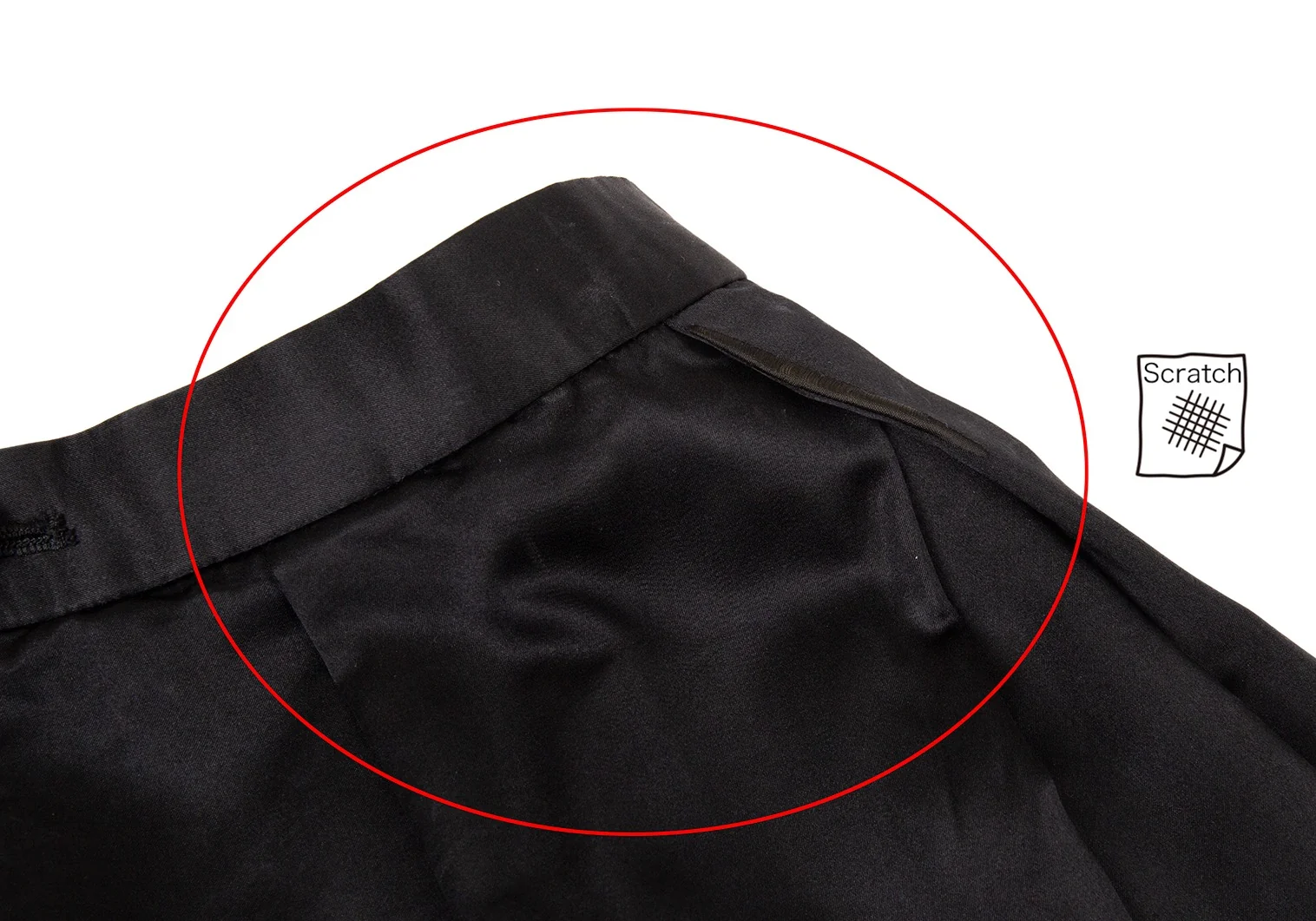 COMME des GARCONS Poly Silk Pleats Flare Skirt Black XS